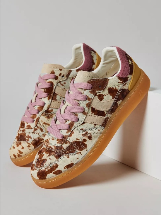Coolway Shoes - Coolway Women's Goal Animal Print Sneakers